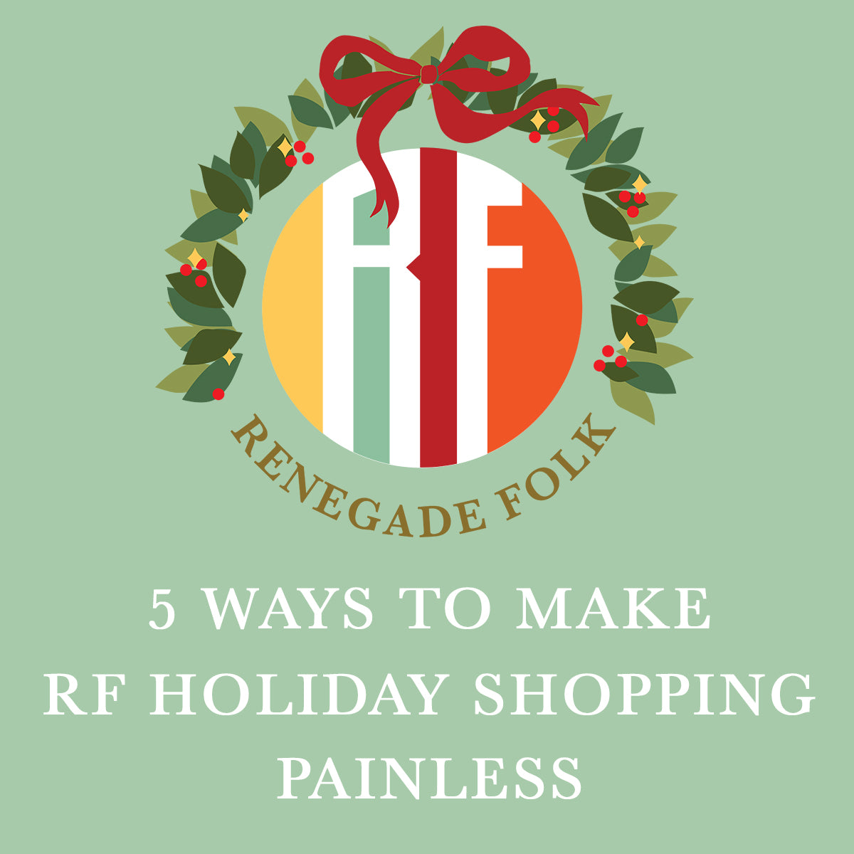 Five Ways to Make Holiday Shopping Painless